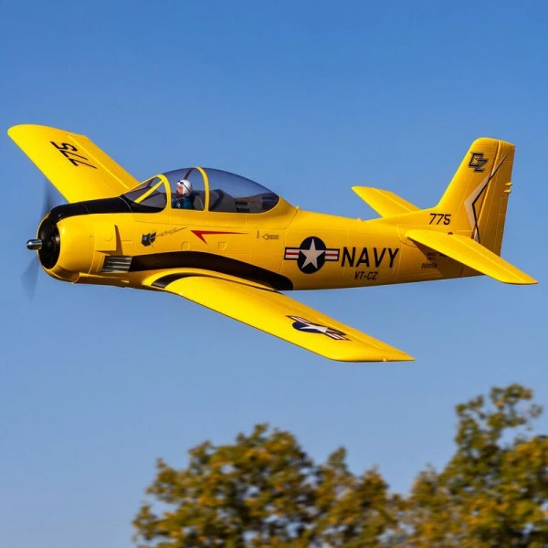 E-Flite Carbon-Z T-28 Trojan 2.0m With Smart BNF Basic – Image 2
