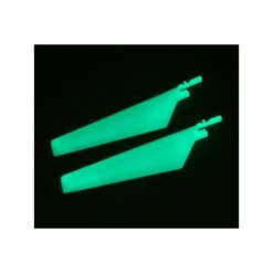 E-Flite DISC.. Lower Main Blade Set:Glow In The Dark (1 Pr): BMCX