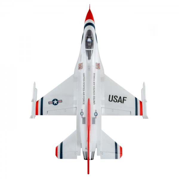 E-Flite F-16 Thunderbirds 70mm EDF PNP + Spektrum AR610 6-Kanal DSMX-Receiver – Image 18