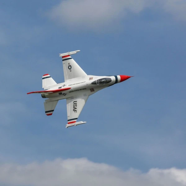 E-Flite F-16 Thunderbirds 70mm EDF PNP + Spektrum AR610 6-Kanal DSMX-Receiver – Image 6