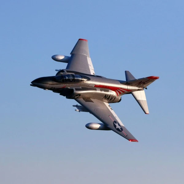 E-Flite F-4 Phantom II 80mm EDF PNP + Lipo 6S SPMX40006S30 – Image 6